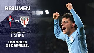 ¡Remontada ÉPICA para casi cerrar la PERMANENCIA Resumen de goles del Celta 2  1 Athletic Club [upl. by Danais]