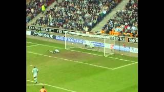 SPL goal of the decade Jim Hamilton vs Celtic [upl. by Mahmoud977]