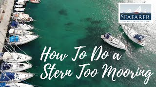 How to do a Stern to Mooring [upl. by Annis519]