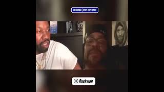 Method Man and Raekwon explains to him how important he is to the Wu Tang [upl. by Ecahc374]