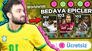 BEDAVA ğŸ EPÄ°C PAKET TOP AÃ‡ILIMI  GÃœÃ‡LENDÄ°RÄ°CÄ° JETONU NASIL KAZANILIR EFOOTBALL 2025 MOBÄ°LE [upl. by Dagley]