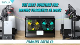 SUNLU Filament Dryer S4  The Best Solution for Drying Filaments in 2023 [upl. by Zemaj235]