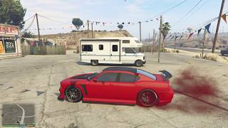 Tuneando el coche de Franklin Grand Theft Auto V [upl. by Mchale992]