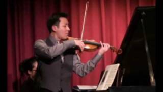 Conrad Chow plays SaintSaens Introduction and Rondo Capriccioso on Violin [upl. by Las]