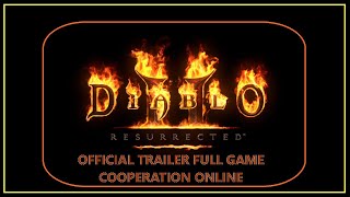 DIABLO 2  Resurrected  Official Trailer  Coopération Online  Act 1 Enfer Nécro  Sorcière [upl. by Holbrook]