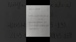 Computational Methods Chapter 2 InterpolationNội suy  interpolation polynomial  EX 02 [upl. by Kerat]