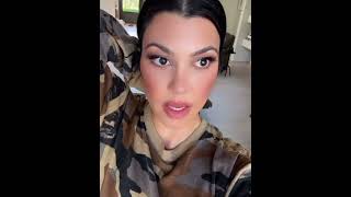 Kourtney Kardashian Unintentional ASMR kourtneykardashian [upl. by Enilkcaj]