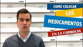 Sabes como ordenar los medicamentos en una farmacia  No te pierdas como lo hacemos nosotros [upl. by Aerbua]