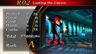 Rhythm Thief R02 100 All Perfects Looting The Louvre [upl. by Nanice331]