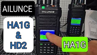 Ailunce HA1G  GMRS amp AILUNCE HD2 DMR Ham Radio [upl. by Vijar]