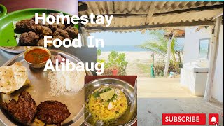 Alibaug Homestay Food  Alibaug Vlog Alibaug Sea Beach Homestay [upl. by Adnirak]