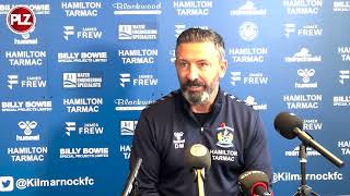 DEREK MCINNES FULL CONFERENCE  Kilmarnock vs Celtic [upl. by Hardunn]