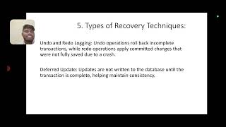 Recoverability of database management system [upl. by Gilges]