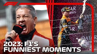 The Funniest Moments Of The 2023 F1 Season [upl. by Terence]