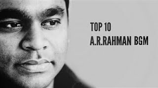 TOP 10 AR RAHMAN BGM Part1 [upl. by Callery]