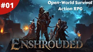 OpenWorld Survival Action RPG The Next Big Survival Game  Enshrouded  01  Gameplay [upl. by Eyatnod705]