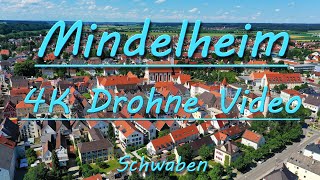 Mindelheim von oben Drohnenvideo von Mindelheim mit Sehenswürdigkeiten von der Stadt [upl. by Anika372]