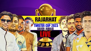 RAJARHAT TWISTER CUP 2023 Day 1 LIVE LINK2  SILVER JUBILEE [upl. by Logan]