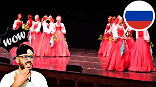 REACTION to БЕРЁЗКА BERIOZKA ENSEMBLE FOLKLORIQUE RUSSE [upl. by Anurag]