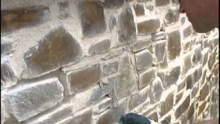 Lime Pointing How to Point a Wall Using Lime Mortar [upl. by Ranita886]