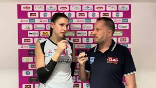 Intervista  Chiara Costagli Volleyball Casalmaggiore 🏐 [upl. by Hudnut]