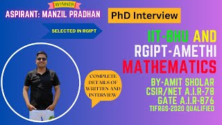 PhD interview  IITBHU  RGIPT phd [upl. by Nananne596]