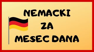 KAKO NAUCITI NEMACKI ZA MESEC DANA [upl. by Anavoig]