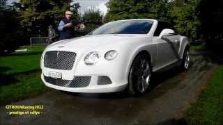 New BENTLEY Continental GT speed convertible 2013 sound V8 Morges RREC HD [upl. by Ines492]