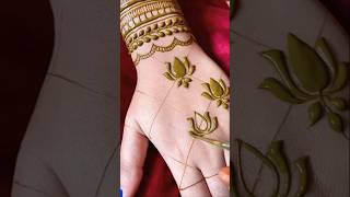 Lotus ✨✨🌺 henna design Mehndi design ✨mehndi [upl. by Kcoj]