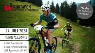 M³ Montafon Mountainbike Marathon im Montafon  Vorarlberg [upl. by Niltac898]