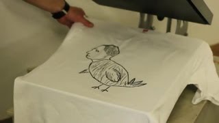 How to Get a Drawing on Paper Printed Onto a TShirt  TShirt Design Tips [upl. by Leffen]