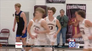 Boys High School Basketball Central Noble tops East Noble in NYE showdown [upl. by Danczyk]