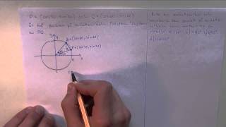 Matematik 3c  Uppgifter och lösningar  trigonometri  enhetscirkeln med tillämpningar mm del 1 [upl. by Wehttam411]