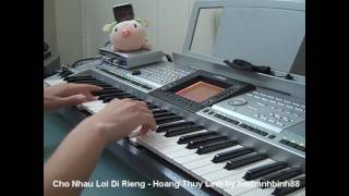 Cho Nhau Loi Di Rieng  Dong Nhi ft Hoang Thuy Linh Piano Cover by hothanhbinh88 [upl. by Regazzi]