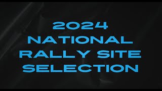 2024 Rally Site Selection Show [upl. by Larsen]