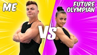 KID vs ADULT Gymnastics Competition [upl. by Warrenne]