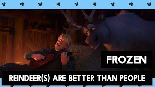 Frozen  Reindeers Are Better Than People HD [upl. by Virgilia]