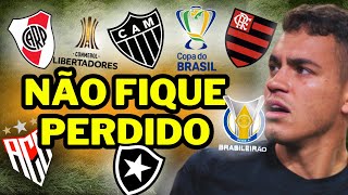 Querendo NÃO ESQUECER os jogos do Galo na Libertadores Copa do Brasil e Brasileirão Leia isso [upl. by Razal]