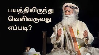 பயத்திலிருந்து வெளிவருவது எப்படி  How To Overcome Fear  Sadhguru Tamil [upl. by Aissirac406]