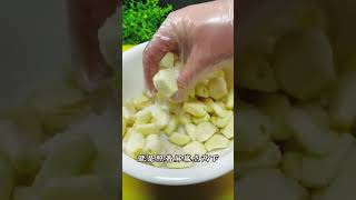 Garlic pickle turn garlic to green sour and sweet recipes chinsesefood FoodGorgeous shorts [upl. by Eentrok]