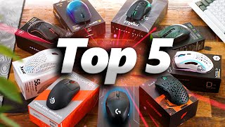 Top 5 Gaming Mice of 2021 [upl. by Irahk]