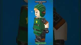 Lego Fortnite ✔ Sandshark Driver Style 👷 legoskins [upl. by Hanan]