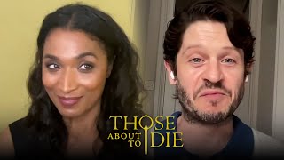 Those About To Die Iwan Rheon amp Sara Martins interview [upl. by Laumas]