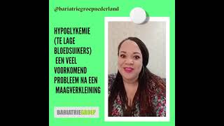 Maagverkleining video Hypoglykemie [upl. by Swope]