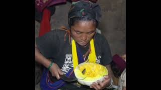 poor life poor family poor kids in village Life single cooking PUMPKIN soup eating building [upl. by Martell493]