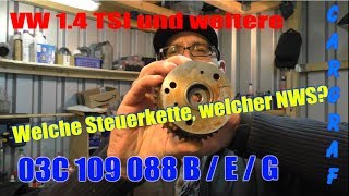 VW 14 TSI und weitere  welche Steuerkette Welcher Nockenwellenversteller [upl. by Waugh995]