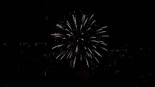 Breathtaking Drone Footage of Feast of Assumption Fireworks  Netcong NJ 2024 [upl. by Teirtza]