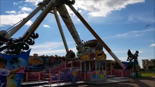 Pleasureland Southport  Frisbee  Off Ride POV Coaster World [upl. by Golda]