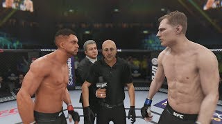 UFC 3 GOAT Career Mode  67 Heavyweight and Overeem EA Sports UFC 3 Gameplay PS4 [upl. by Tyoh363]