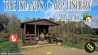 289 The Islands Carp Fishery Cabin Lake [upl. by Kalmick]